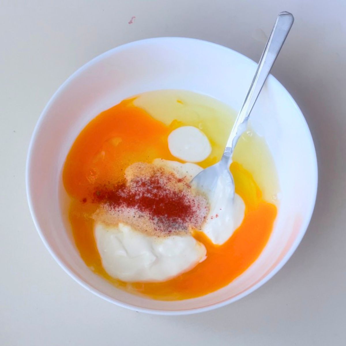 Marinade for chicken breast.