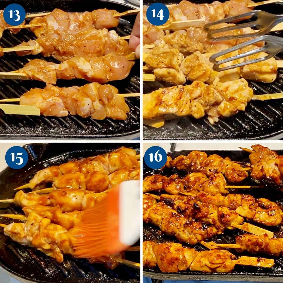 Grilled Chicken Skewers Recipe - Dumpling Connection