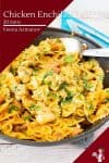 Homemade Enchilada with Chicken and Pasta in 20 mins