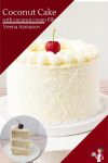 How to make a cake with desiccated coconut and coconut cream