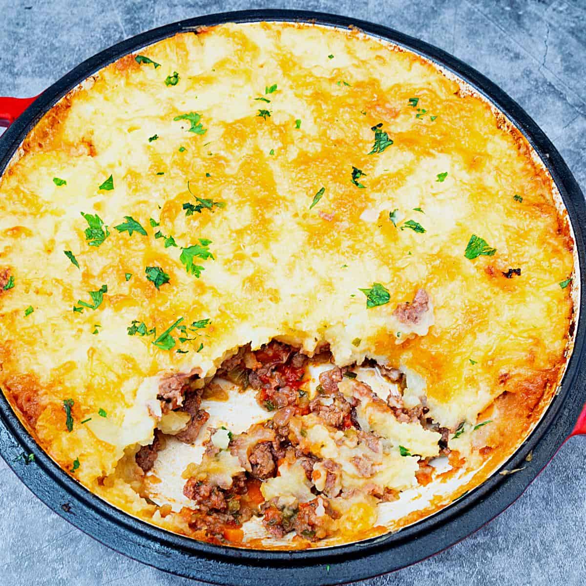 Ultimate Comfort Food  Cottage Pie with Ground Beef and Mashed Potatoes - 66