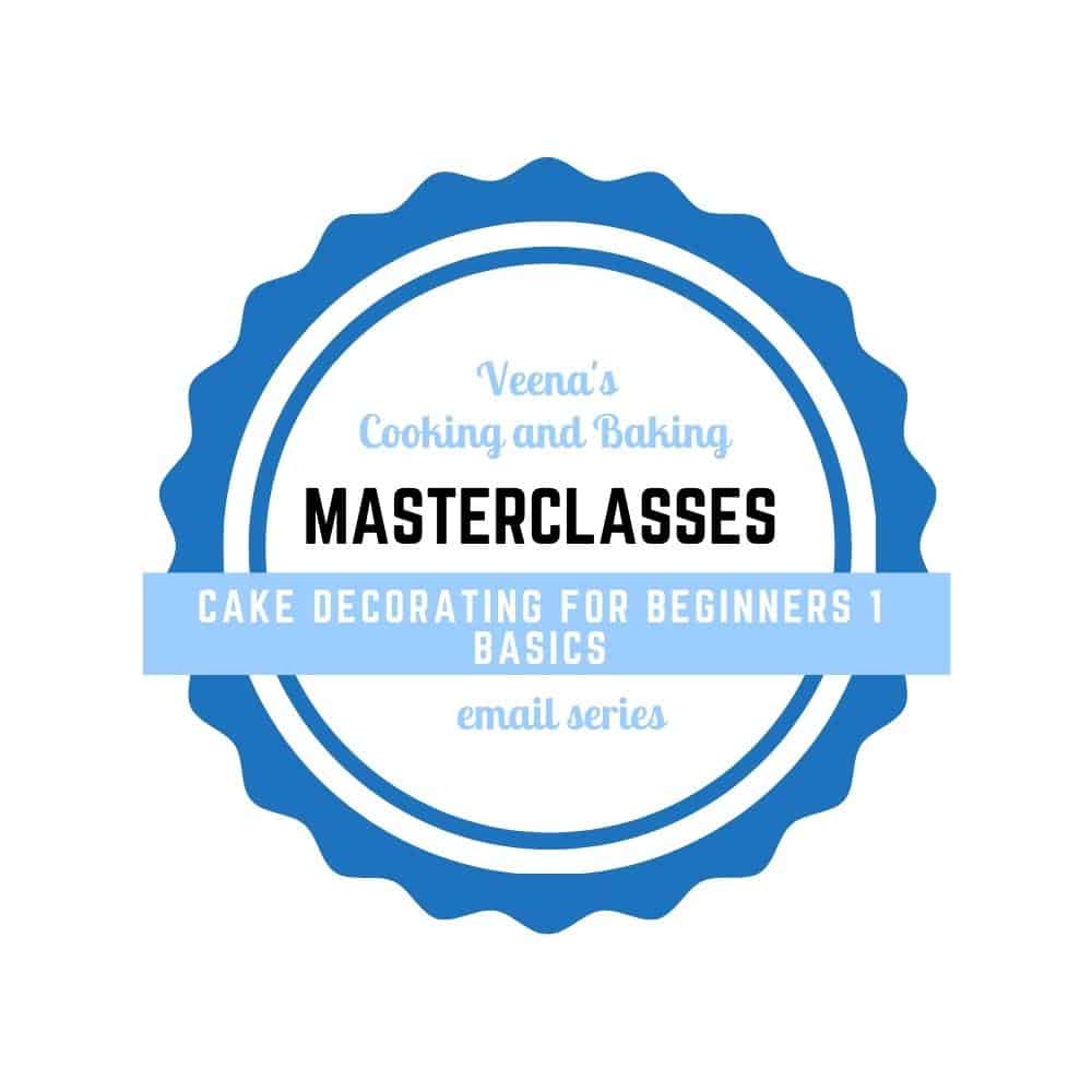 Logo of Masterclasses for cake decorating for beginners.