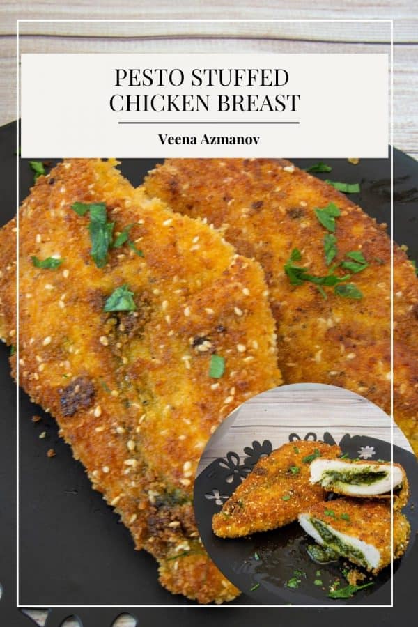 Stuffed Pesto Chicken Breast   Pan Fried  30 Mins - 94