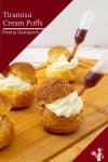 how to make tiramisu cream puffs from scratch