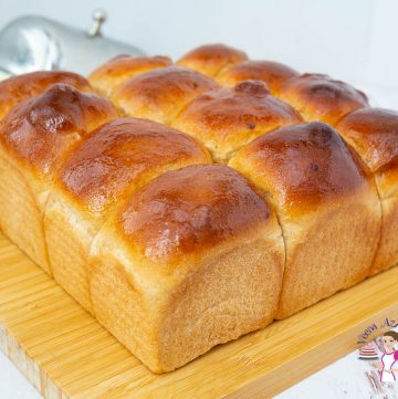 A bunch of mini bread loaves