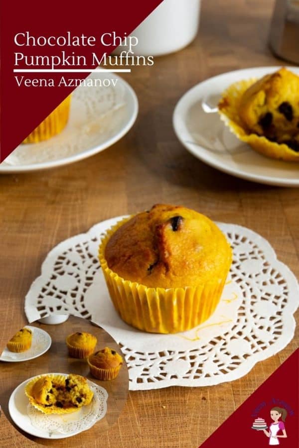 How to make pumpkin muffins with chocolate chips