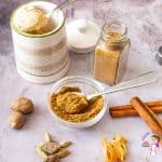 A small bowl of Gingerbread Spice mix.