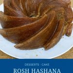 Pinterest image for honey cakes.