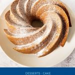 Pinterest image for honey cakes.
