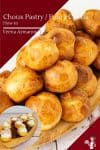 How to make choux pastry dough from scartch for cream puffs, profiteroles and eclairs