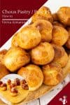 How to make choux pastry dough from scartch for cream puffs, profiteroles and eclairs