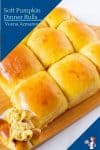 How to make soft homemade dinner rolls with pumpkin puree