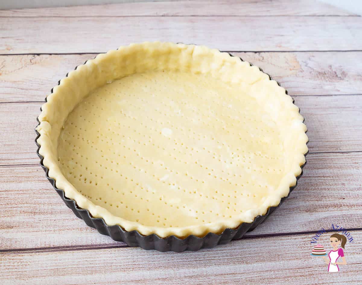 Quiche Crust Recipe (Shortcrust Pastry) From Scratch