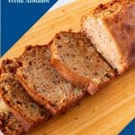 Pinterest image for apple bread