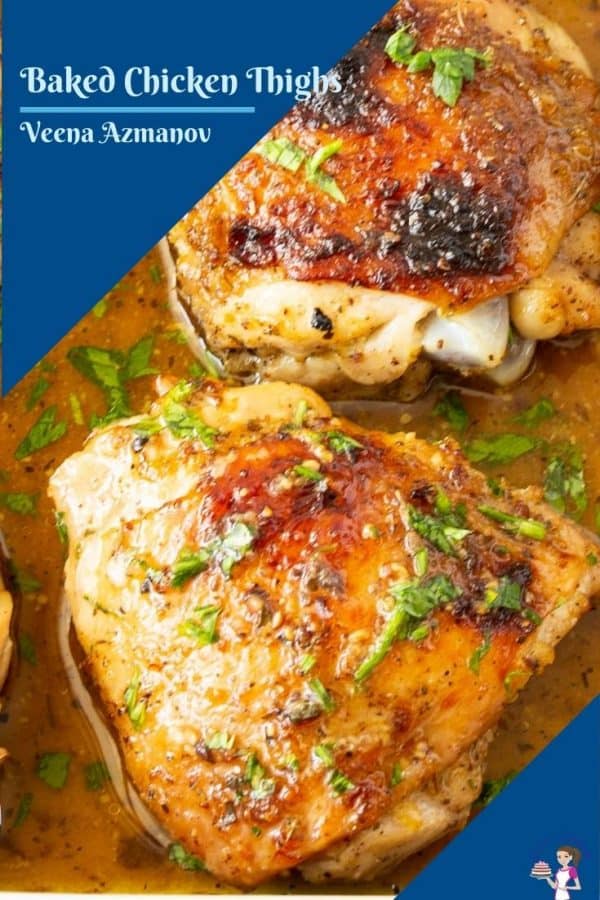 Oven Baked Chicken Thighs Recipe  45 Mins  - 25