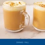 Pinterest image for chai latte.