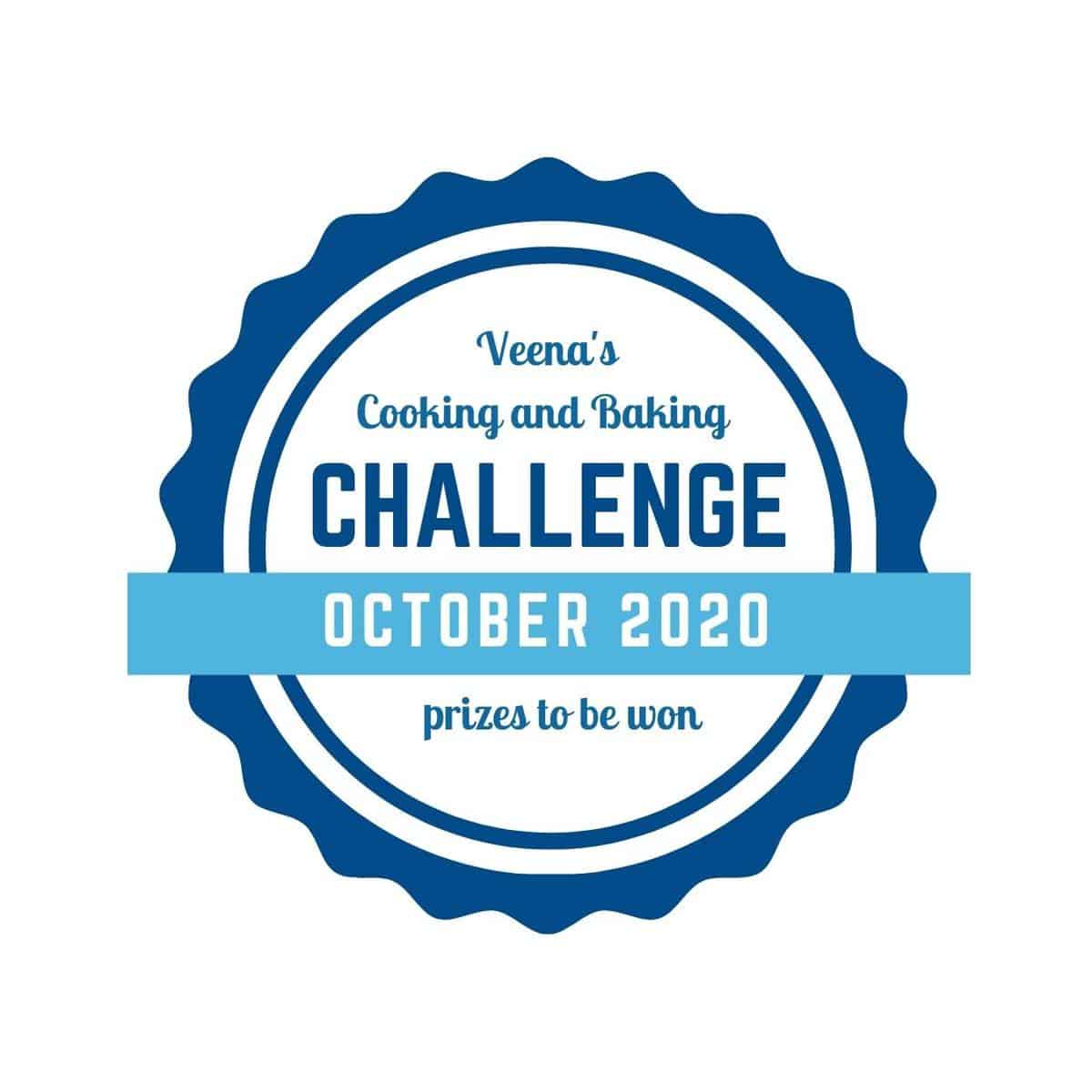 Veena\'s cooking and baking challenge Logo