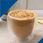 A pinterest image for pumpkin latte
