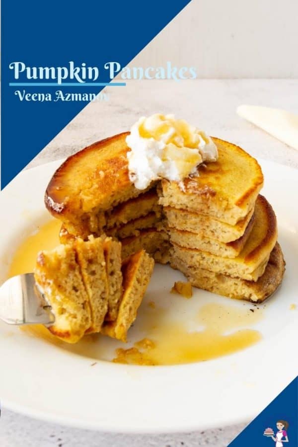 Image to share on pinterest for pancakes