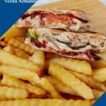Pinterest image for chicken sandwich