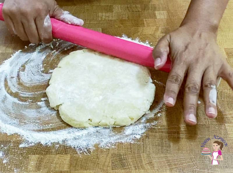 Roll the chilled dough