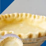 Pinterest image for crust made with shortening