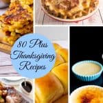 a collage of thanksgiving recipes