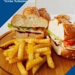 Pinterest Image for Turkey Cranberry Sandwich