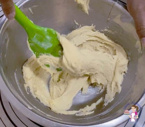 Prepare the condensed milk cookie dough