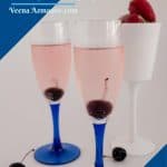 Pinterest image for champagne cocktail
