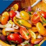 Pinterest image for salad