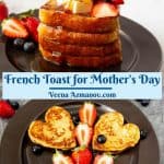 Pinterest image for French Toast on Mothers Day.