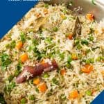 Pinterest image for pilaf