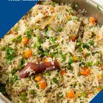 Pinterest image for rice pilaf