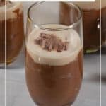 Pinterest image for baileys mousse.