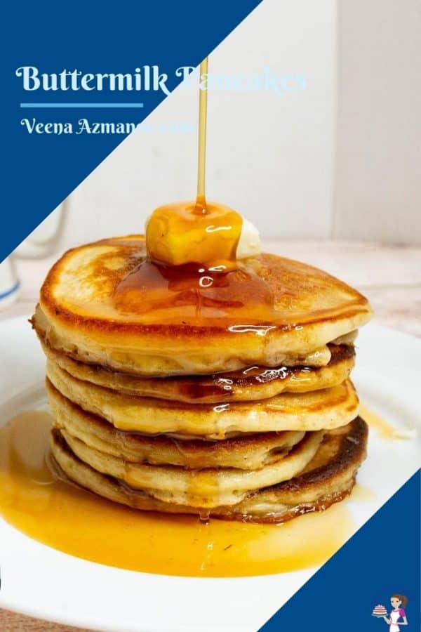 Pinterest image for pancakes