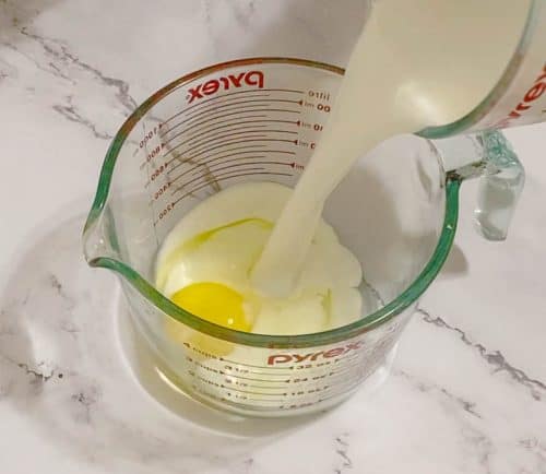Combine wet ingredients