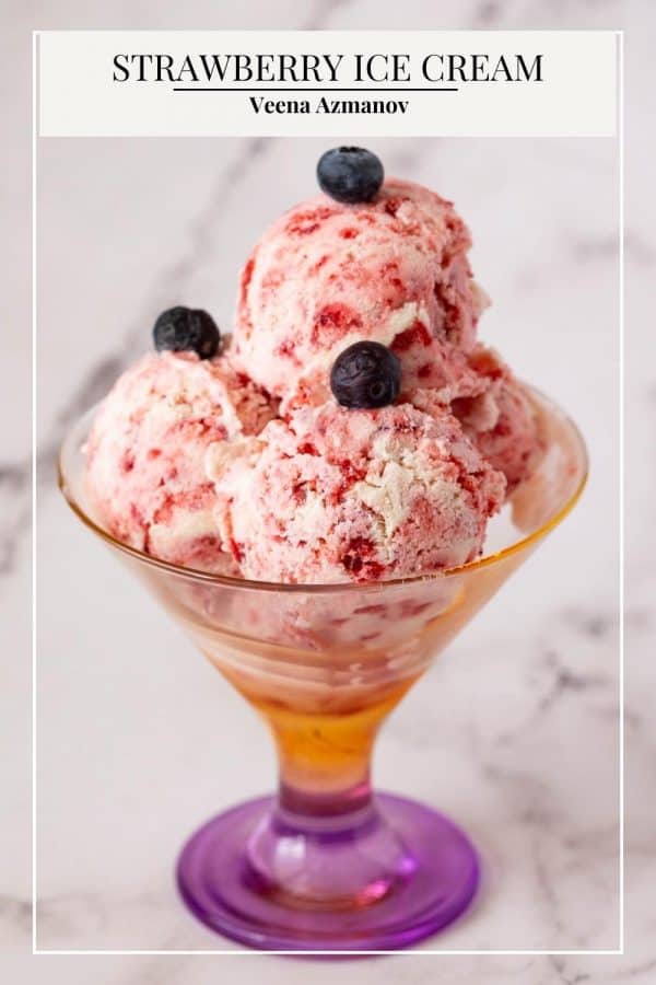 A glass with ice cream scoops.