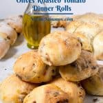 Pinterest image for olive rolls.