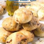 Pinterest image for olive rolls.