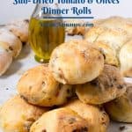 Pinterest image for olive rolls.