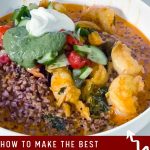 Pinterest image for Shrimp Curry in 15 Minutes.