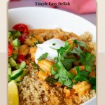 Pinterest image for Shrimp Curry in 15 Minutes.