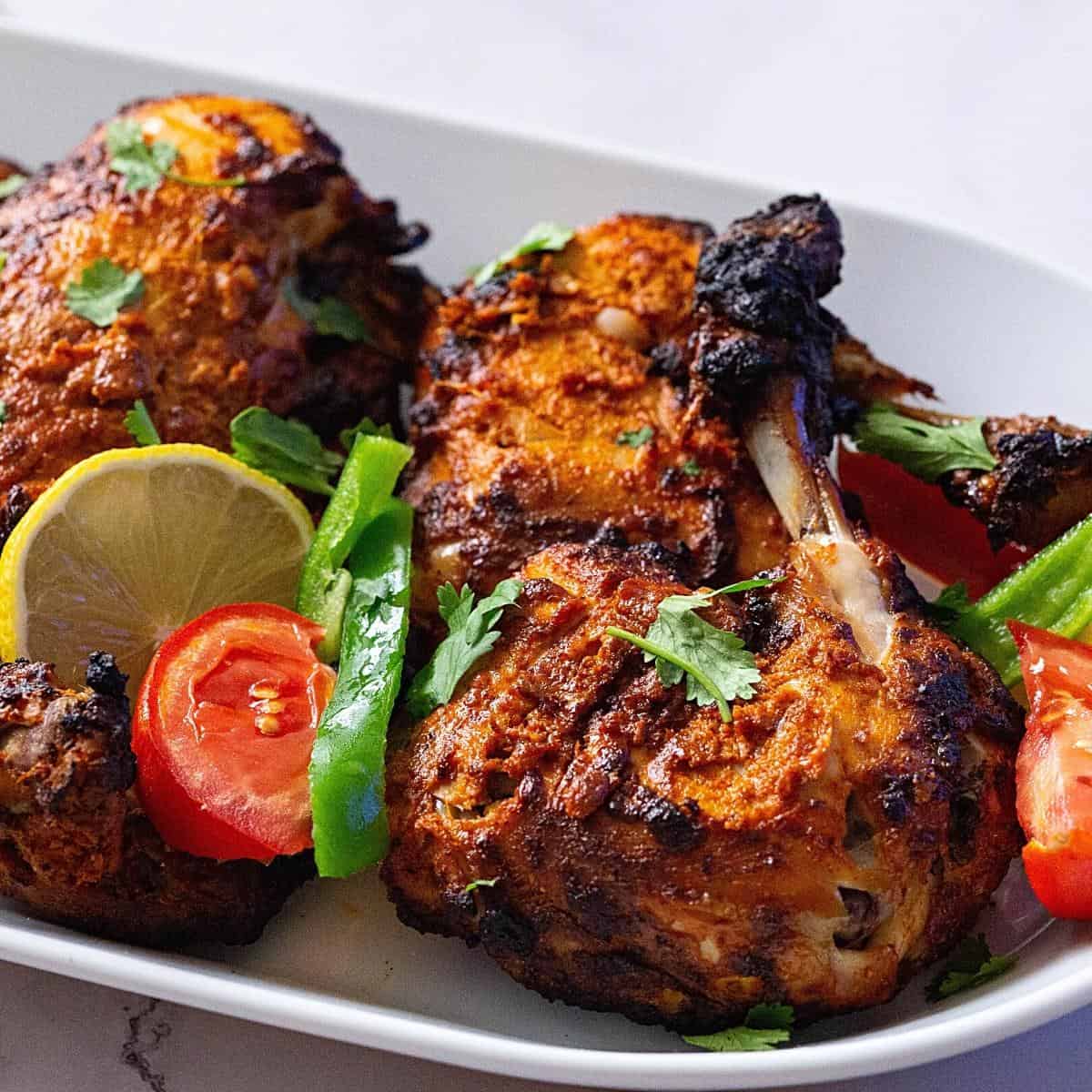 toelage Staren partner Tandoori Chicken Recipe - Oven Baked - Veena Azmanov