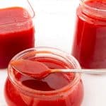 Pinterest image for strawberry jelly.
