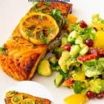 Pinterest image for Salmon recipes.