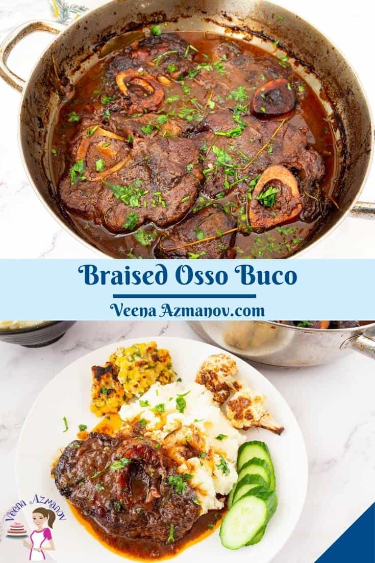 Recipe for Osso Buco  Tender Oven Veal Shank in Red Wine Sauce - 37