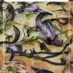 Pinterest image for focaccia.