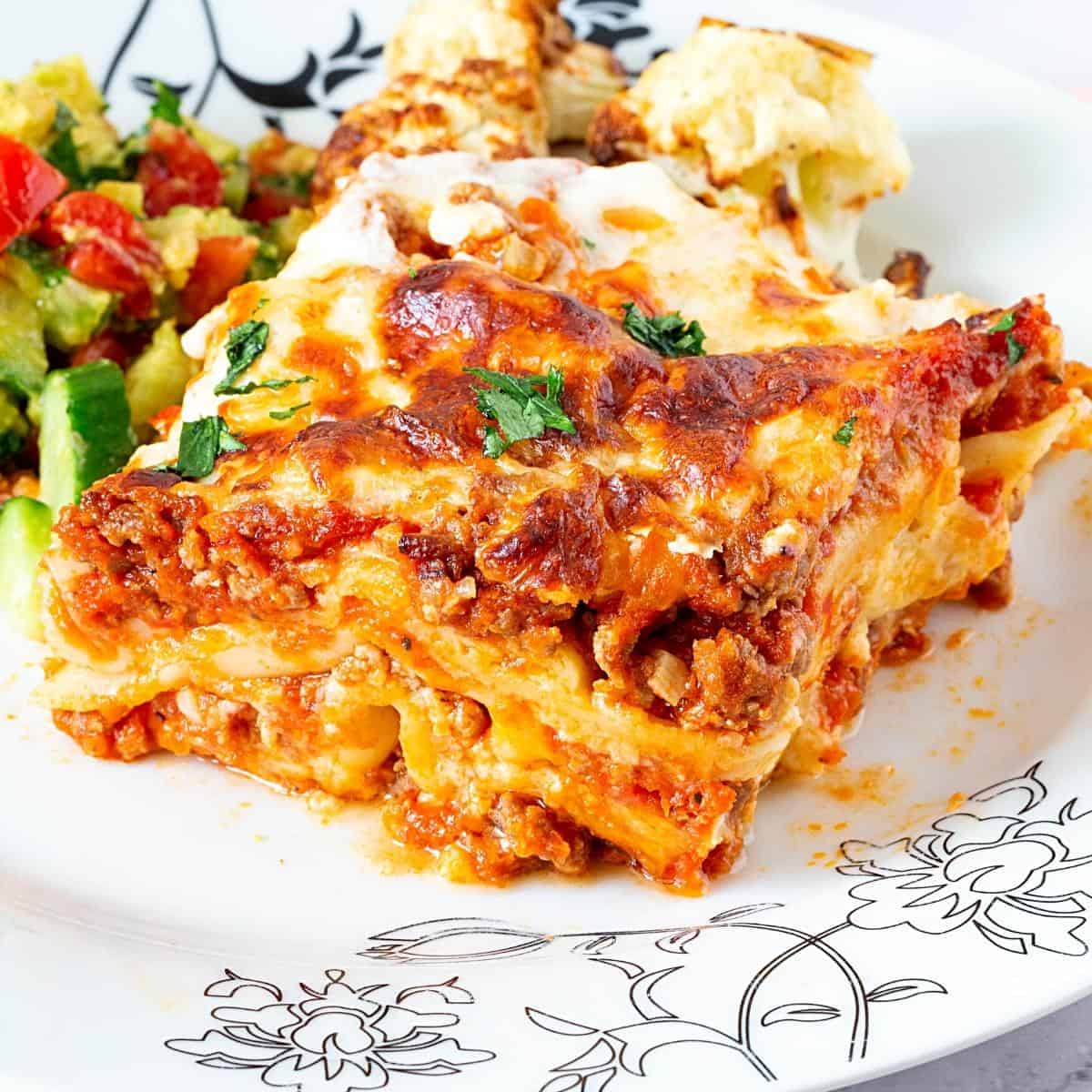 Lasagna with Bechamel Sauce