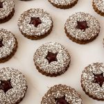 Sandwich cookies with ginger and molasses.